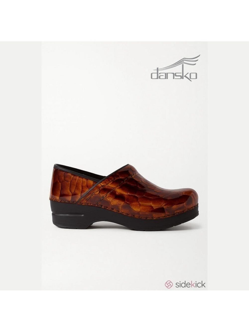 Dansko Brown Textured Clogs Size 39 Women's 9